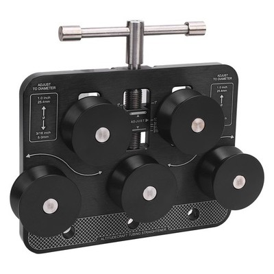 Tube Straightening Tool Dual Bearing Roller AC252 Brake Fuel Line Straightener