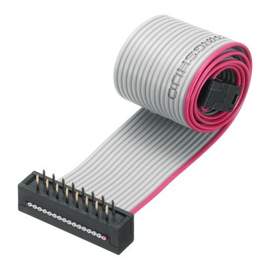 IDC Wire Flat Ribbon Cable FC/FD Connector A-type 16Pins 0.3Meters Long