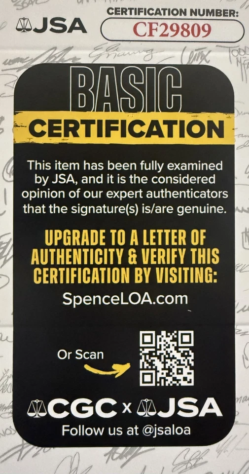 Felix Hernandez Autographed Signed MLB Baseball JSA Certified - Image 4 of 4