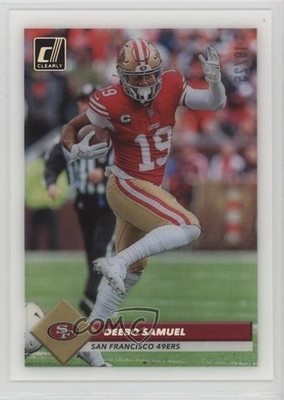 2023 Panini Clearly Donruss Retro 1993 Holo Silver 19/25 Deebo Samuel #14 12l4