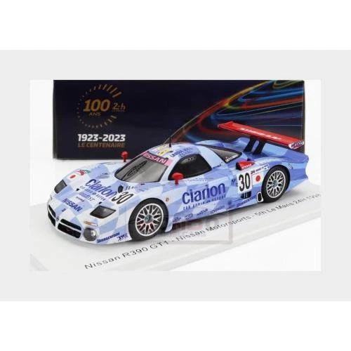 1:43 SPARK Nissan R390 Gt1 3.5L Turbo #30 24H Le Mans 1998 Krumm Nielsen S3630 M - Image 2 of 2