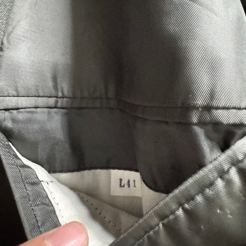 Jones New York Men's Double Breasted Gray Suit Set Wool Blend 41L 34W - Picture 6 of 8