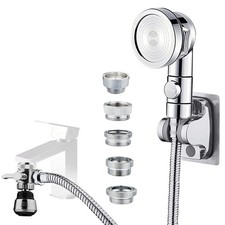 Sink Faucet Sprayer Attachment, Faucet Shower Sprayer with 59" Stainless Stee...