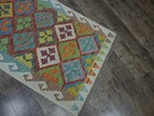 Authentic Afghan Chobi Vegetable Kilim Rug Tribal Geometric Design Rug 2.9x10 Ft — photo 5