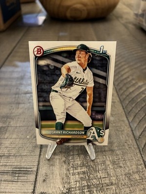 2025 Bowman 1st Paper BD-171 Grant Richardson A's. B14