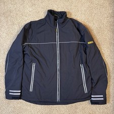 Dewalt Heated Unisex Lightweight Soft Shell Black Work Jacket size Large - WORKS