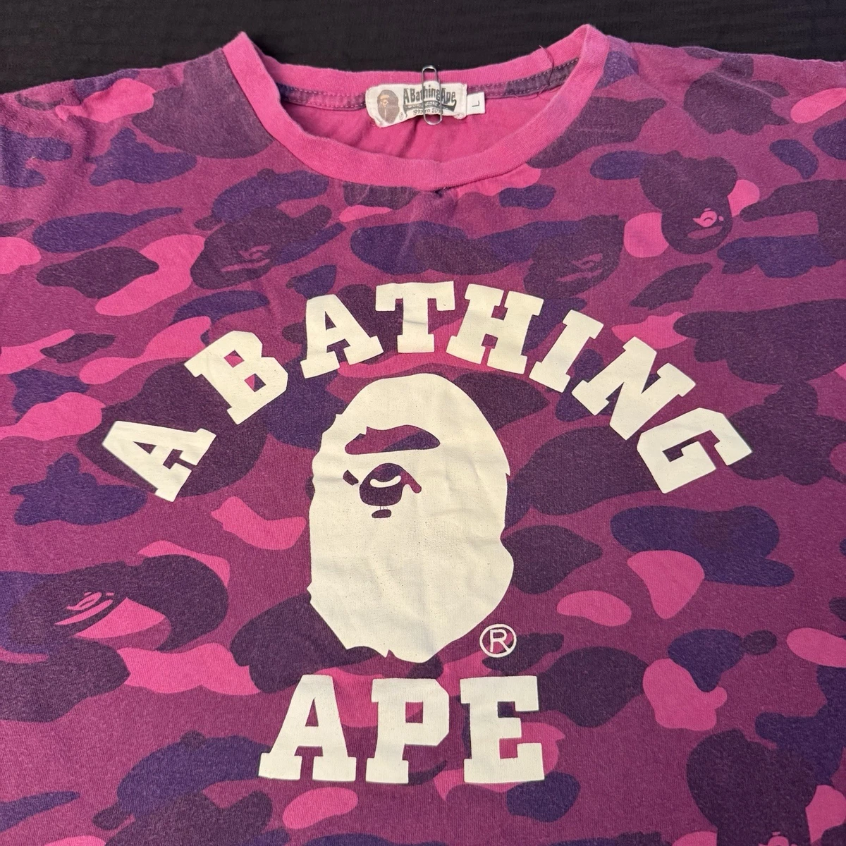 A Bathing Ape Purple T-Shirts for Men for sale | eBay
