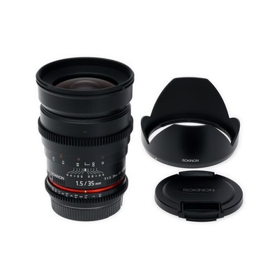 Canon Rokinon 35mm Cine DS AS IF UMC Manual Focus EF Mount Lens  DS35M-C