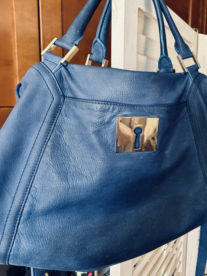 Bolso de hombro Botkier de cuero para mujer - cuero súper suave/tela satinada Foto 2 de 4