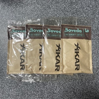 XIKAR Boveda 72% RH 2-Way Humidity Control - Size 60 - 4 Count FREE SHIPPING