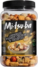Mitsuba Japanese Peanut Crunch and Crispies Snack Mix Large Bag 650g Pack