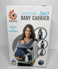 Ergobaby 360 Baby Carrier 4 Position 7 - 12 lbs (Blue)