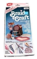 Vtg Shirley Botsford Braid Craft Rug Kit # 81000 1987 Deluxe Tool Set Complete