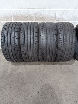 4x P255/35R19 Dunlop SP Sport maxx GT AO 8/32 96 Y Used Tires 2553519