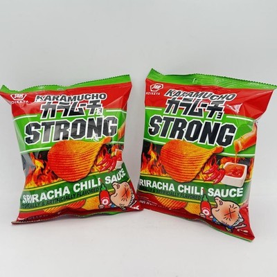 Koikeya Karamucho Strong Potato Chips - Sriracha Chili Sauce 54gx2bags