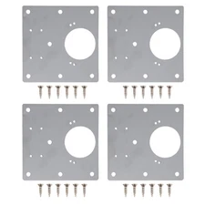 Hinge Repair Side Walls Flat Connection Plate Hinge Repair Kit Stainless Steel