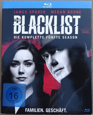 ERSATZ BLU-RAY-VERPACKUNG (KOMPLETT-BOX, OHNE DISCs): BLACKLIST Staffel/Season 5