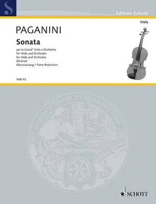 Sonata Per La Grand Viola (Druener) | Niccolò Paganini | Deutsch | Buch | 1983
