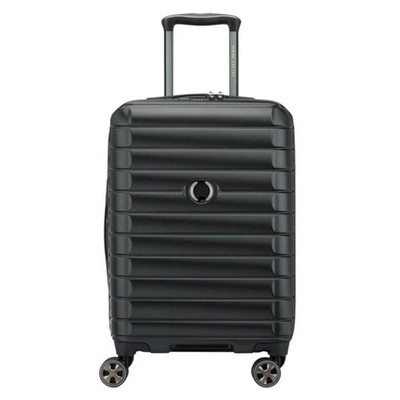 Delsey Paris Horizon Expandable 22'' Spinner Carry on Luggage- Black