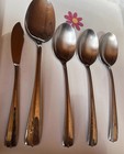 Oneida USA GALA / IMPULSE 2 Serving Pcs. 3 Dinner Spoons, Flatware Satin Sheen — photo 6