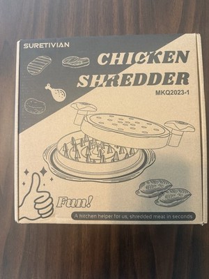 SURETIVIAN Manual Push Function Chicken Shredder MKQ2023-1 Food Chopper