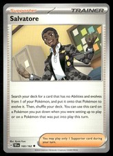 salvatore pokemon card Pokemon  Salvatore 202/162