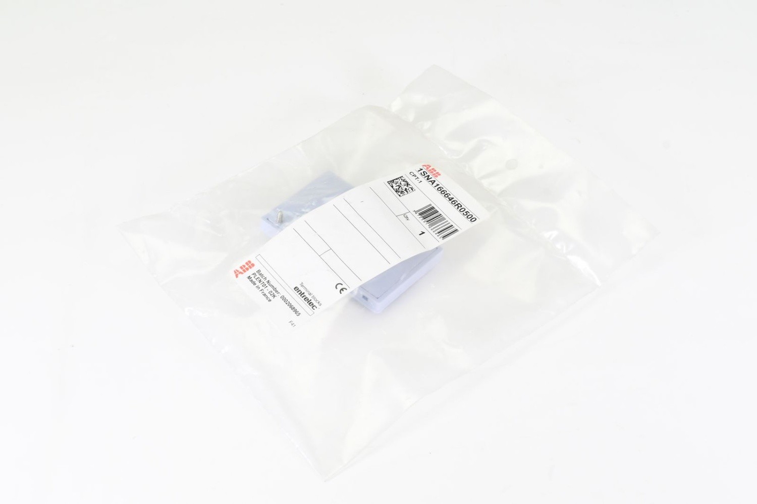 ABB 1SNA166646R0500, CPT-1, Terminal Block Markers