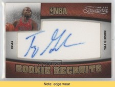 2009-10 Timeless Treasures Rookie Recruits Silver 20/25 Taj Gibson Auto READ 0af