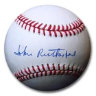 John Rutherford Signed Autographed NL Baseball Brooklyn Dodgers Beckett COA