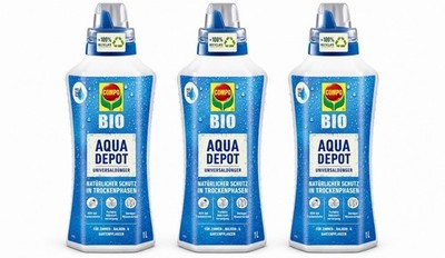 COMPO BIO Aqua Depot 3er Set 3x1L Universaldünger Flüssigdünger Pflanzen