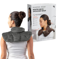 Heated Neck  Shoulder Wrap - Microwavable Warm  Cooling Plush Pad, Soft/Stylis