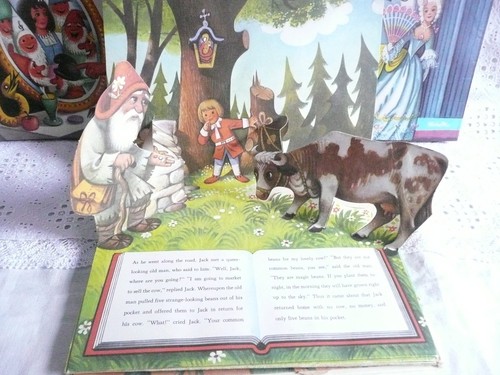 Children's Pop-Up Books Snow White Cinderella Jack Beanstalk VINTAGE 1970s/80s - Picture 3 of 19