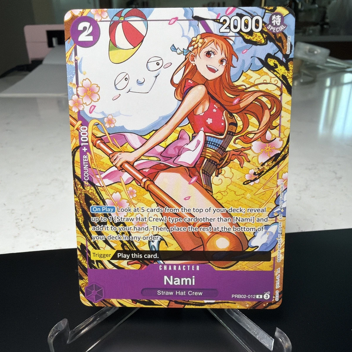 Nami PRB02-012 One Piece Promotion Cards for sale | eBay