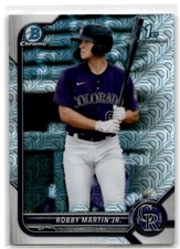 2022 Bowman #BCP-43 Robby Martin Jr. Mega Box Colorado Rockies