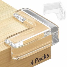 4PCS Silicone Baby Safety Corner Protectors Table Edge Guard Anti-Collision