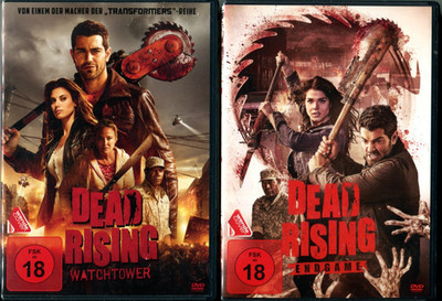 DEAD RISING 1+2 (DVD) Horror/Zombie/Komödie - FSK 18 (UNCUT)