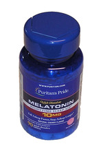 Puritan's Pride Melatonin 10 MG Dietary Supplement Sleep Aid 90 Tablets