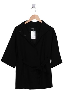 Esprit Mantel Damen Jacke Parka Gr. 34 Wolle Schwarz #gbwj00d