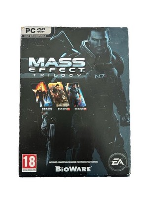 EA Bioware Mass Effect Trilogy PC DVD ROM Boxset 6 Disc Bundle 2012 Award Winner