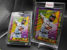 Topps 2021 project 70 VAN  DOUGH AUTO  1/1 Rainbow Mosaicx2 Akil Baddoo  2 Cards