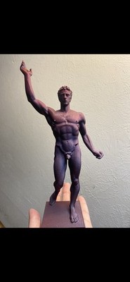 Medium Der Kunder Arno Breker 3d Printed Statue Purple