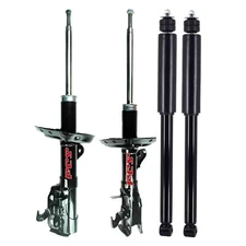 FCS Front Suspension Struts and Rear Shock Absorbers Kit For Honda Fit 2009-2013
