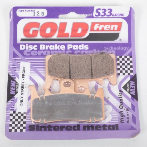 Brake Pad Gold Front for Motorcycle Ducati 821 Hyperstrada 2013 to 2016 AVG/AVD