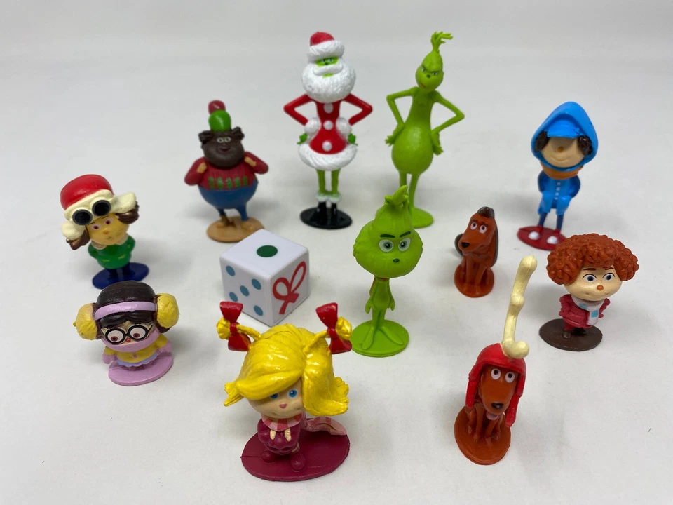 Juego de Navidad El Grinch que robó - Juego de 12 piezas - Juego de figuras nuevo Foto 2 de 4