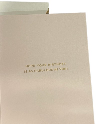 Hallmark Birthday Card By Signature ~ 3D Bejeweled Hot Pink High Heels - Picture 2 of 3