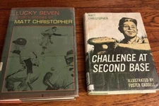 Lucky Seven Matt Christopher First Edition 1970 HC Challenge At Second Base