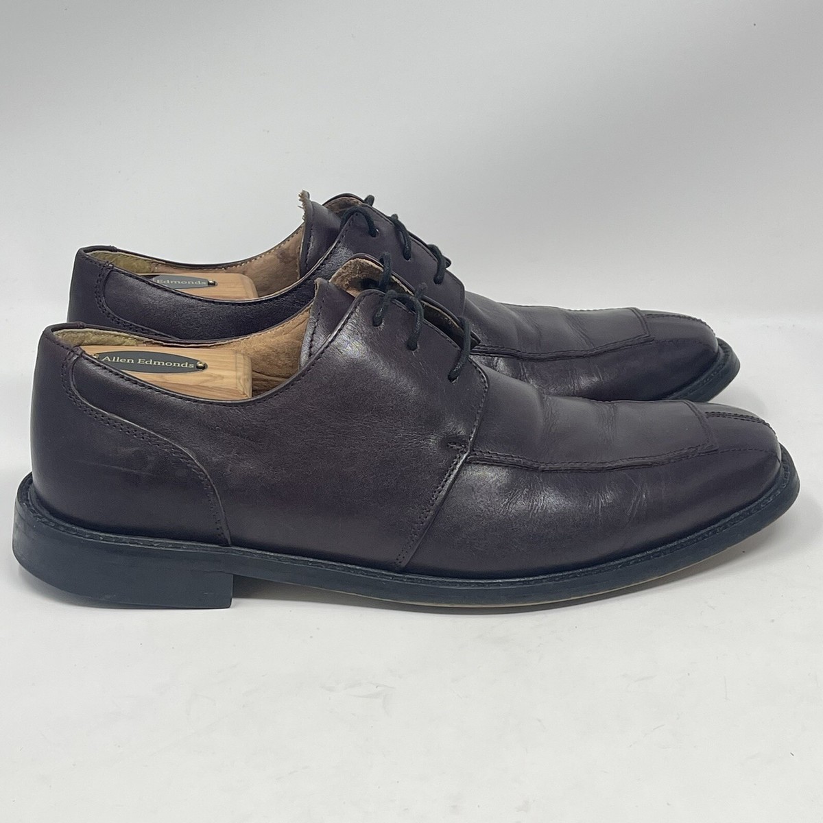 Florsheim Ashlin Shoes Mens 8.5 D Burgundy Leather Dress  display picture 2