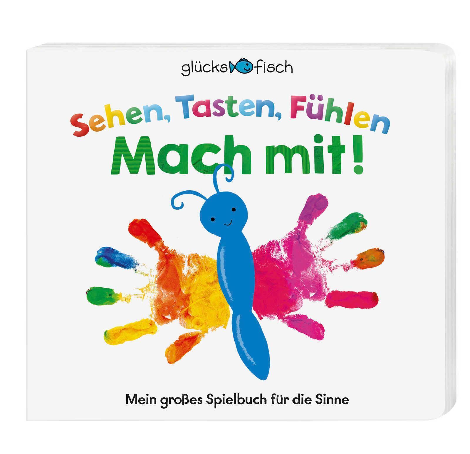 Thumbnail - Glücksfisch: Sehen, Tasten, Fühlen: Mach Mit | Ellie Boultwood |