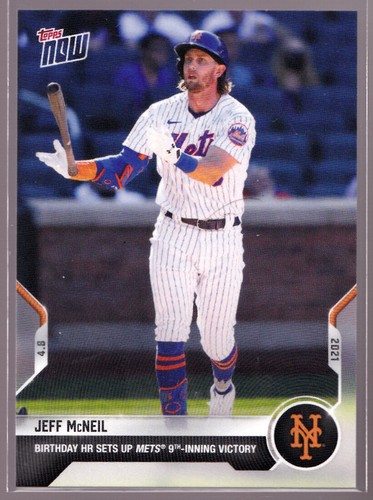 2021 Topps Now 51 Jeff McNeil