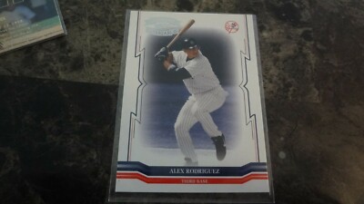 2005  DONRUSS THROW BACK THREADS #113 ALEX RODRIGUEZ   BASEBALL CARD